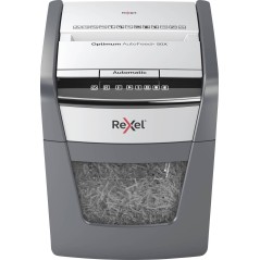 Rexel Optimum AutoFeed Shredder Cross Cut 4 x 28 mm - Effortless Document Security & Optimal Performance